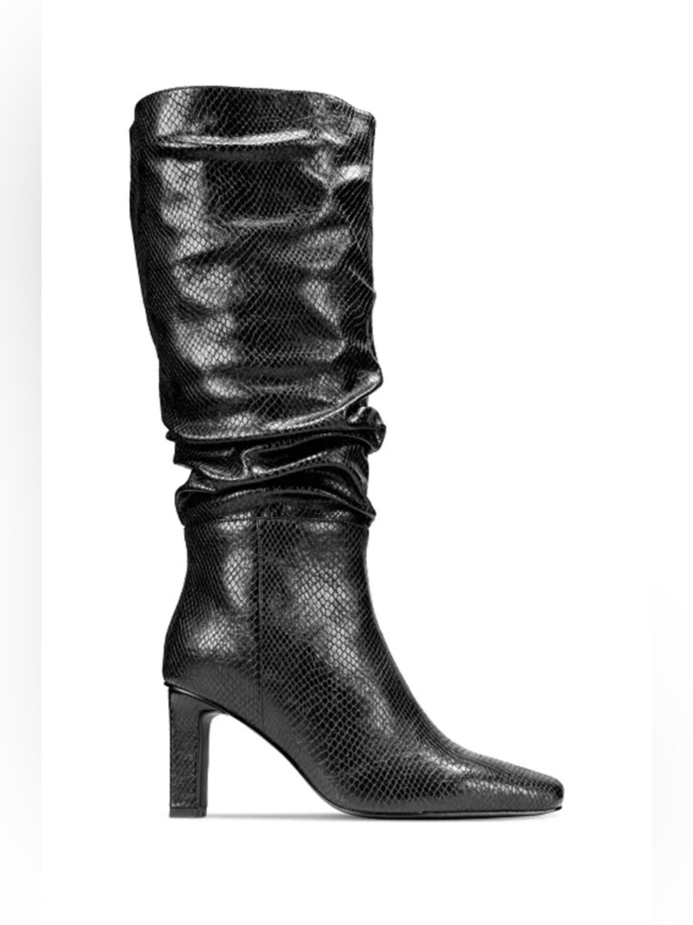 SMASH Shoes Women's Fallon Knee High Slouch Dress Boots - Picture 3 of 11